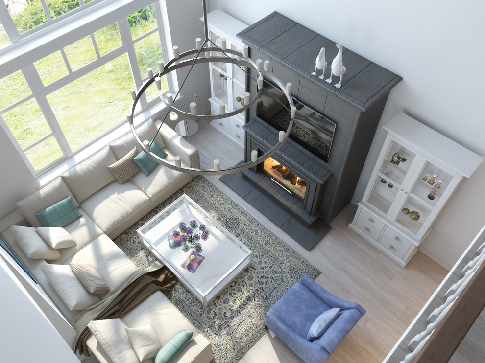 Частный дом в деревне Орлино. 350м