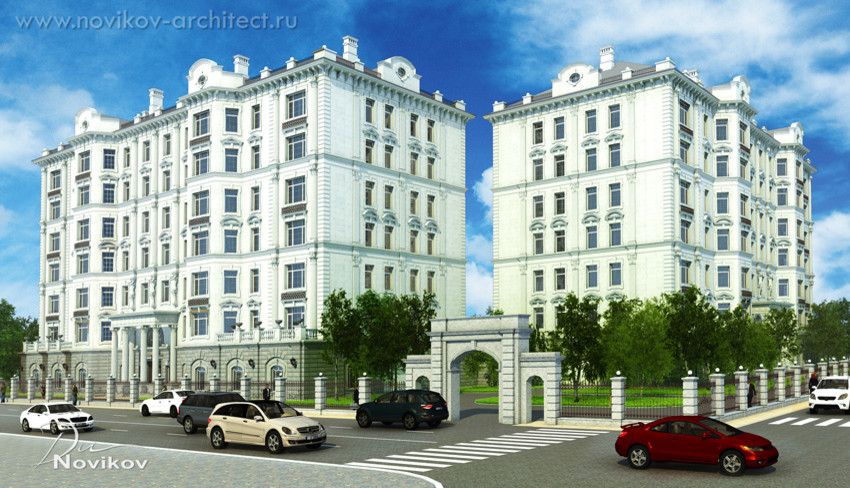 Элитный жилой комплекс в Астане (Казахстан)
