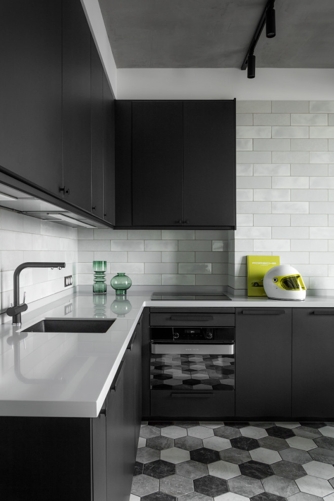 Современный интерьер квартиры-студии