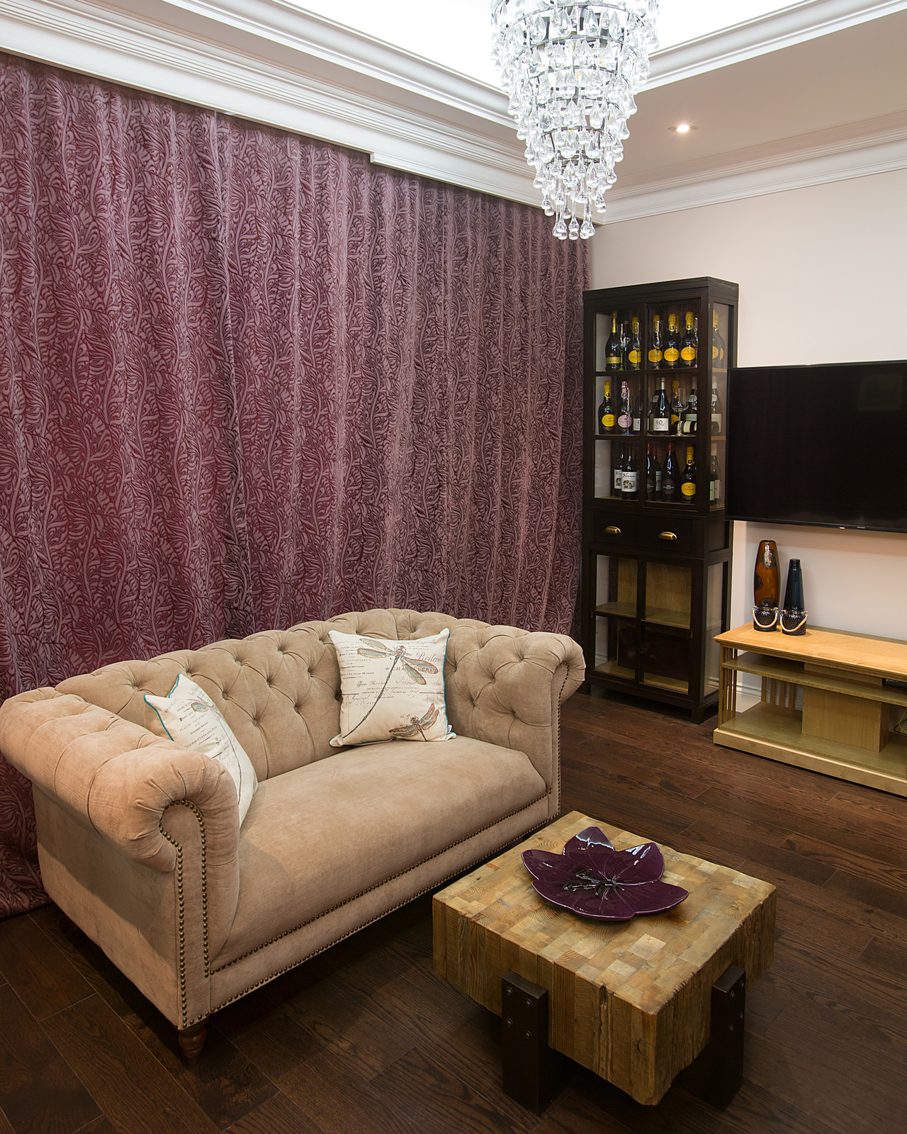 Обложка проекта: Трехкомнатная квартира с винтажными акцентами