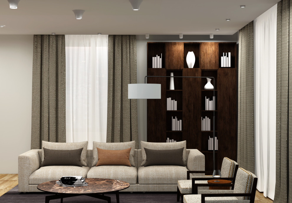 Обложка проекта: Гостиная для семьи адвоката