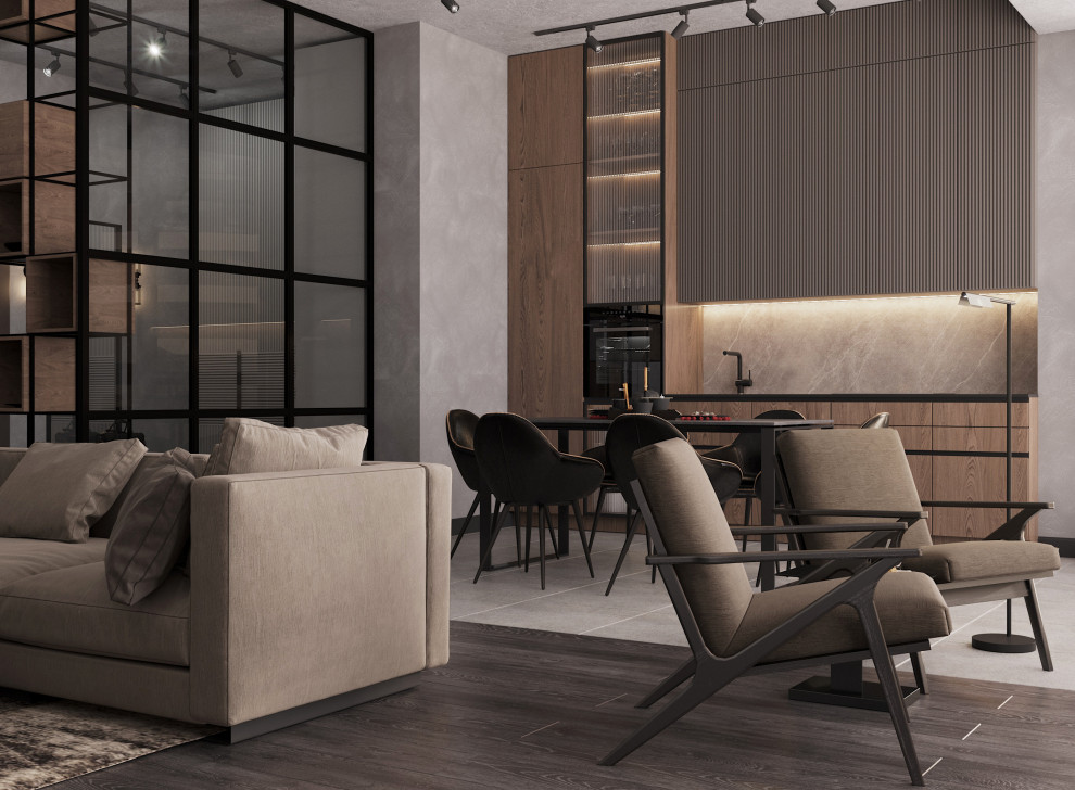 г. Москва, дизайн квартиры для холостяка