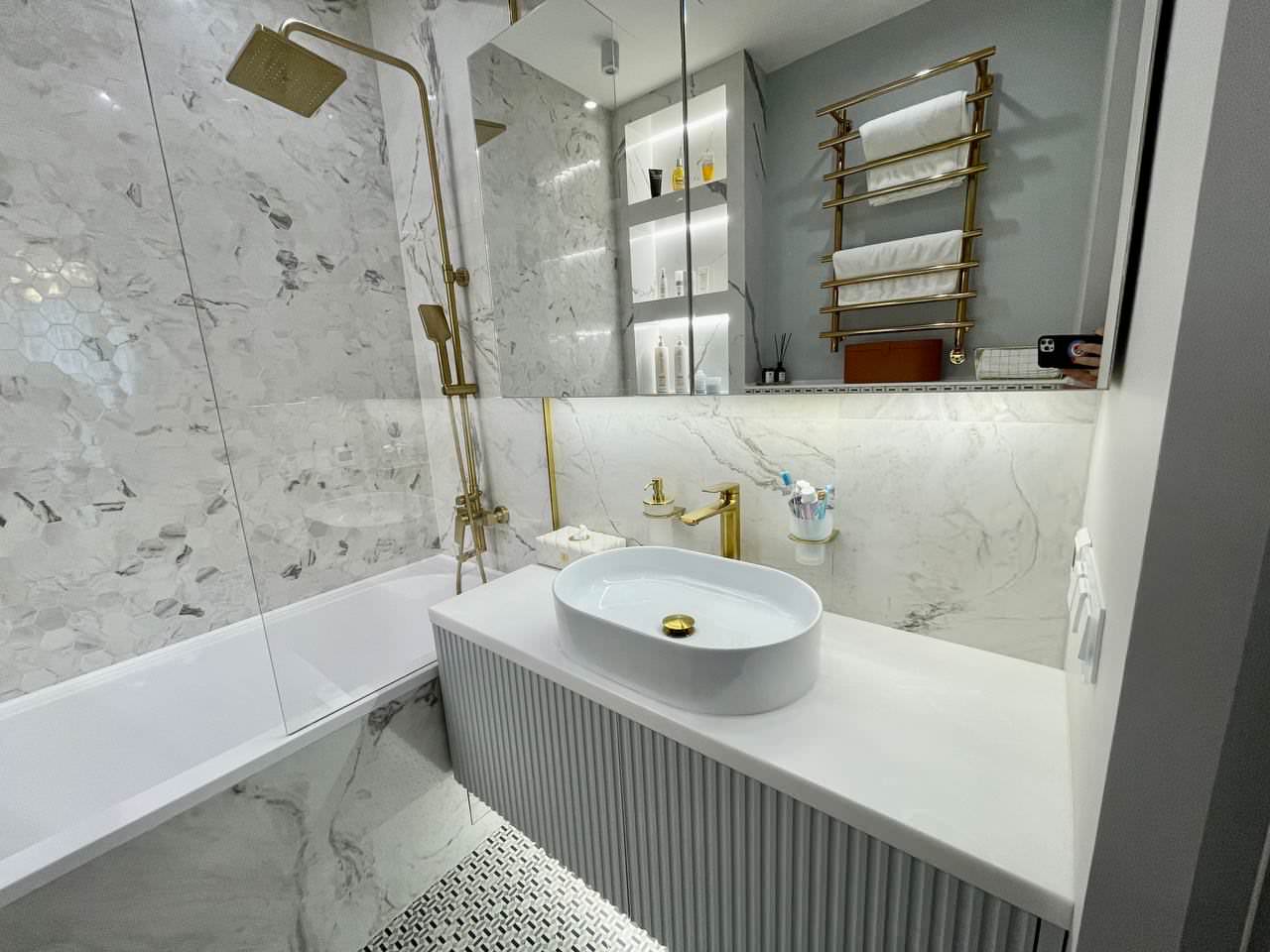 Обложка проекта: Wellton Towers трехкомнатная квартира