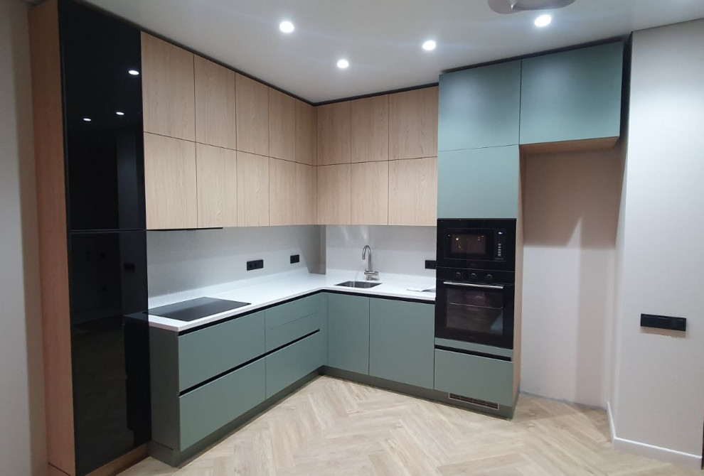 Квартира. Москва. Ореховый бульвар. Эскизы + рабочие фото с реализации проекта