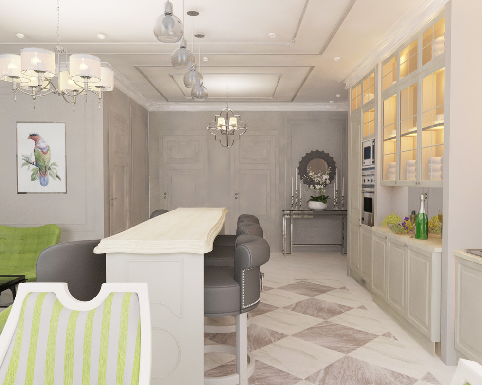 Дизайн квартиры 137 м2 в ЖК "Донской Олимп"