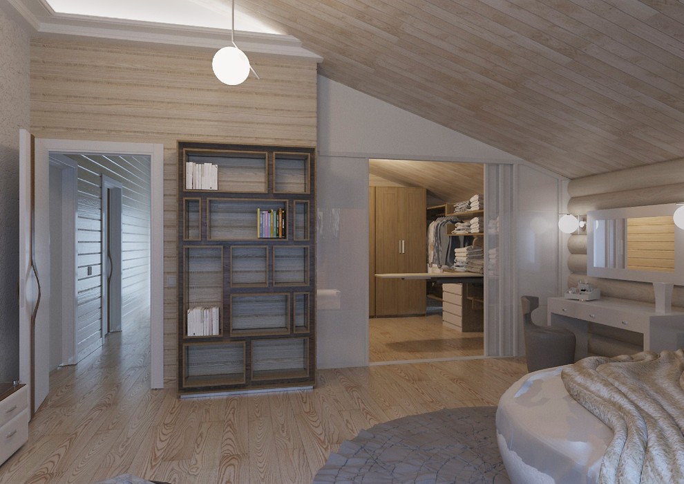 Дизайн деревянного дома в современном стиле, г. Воскресенск Московской области