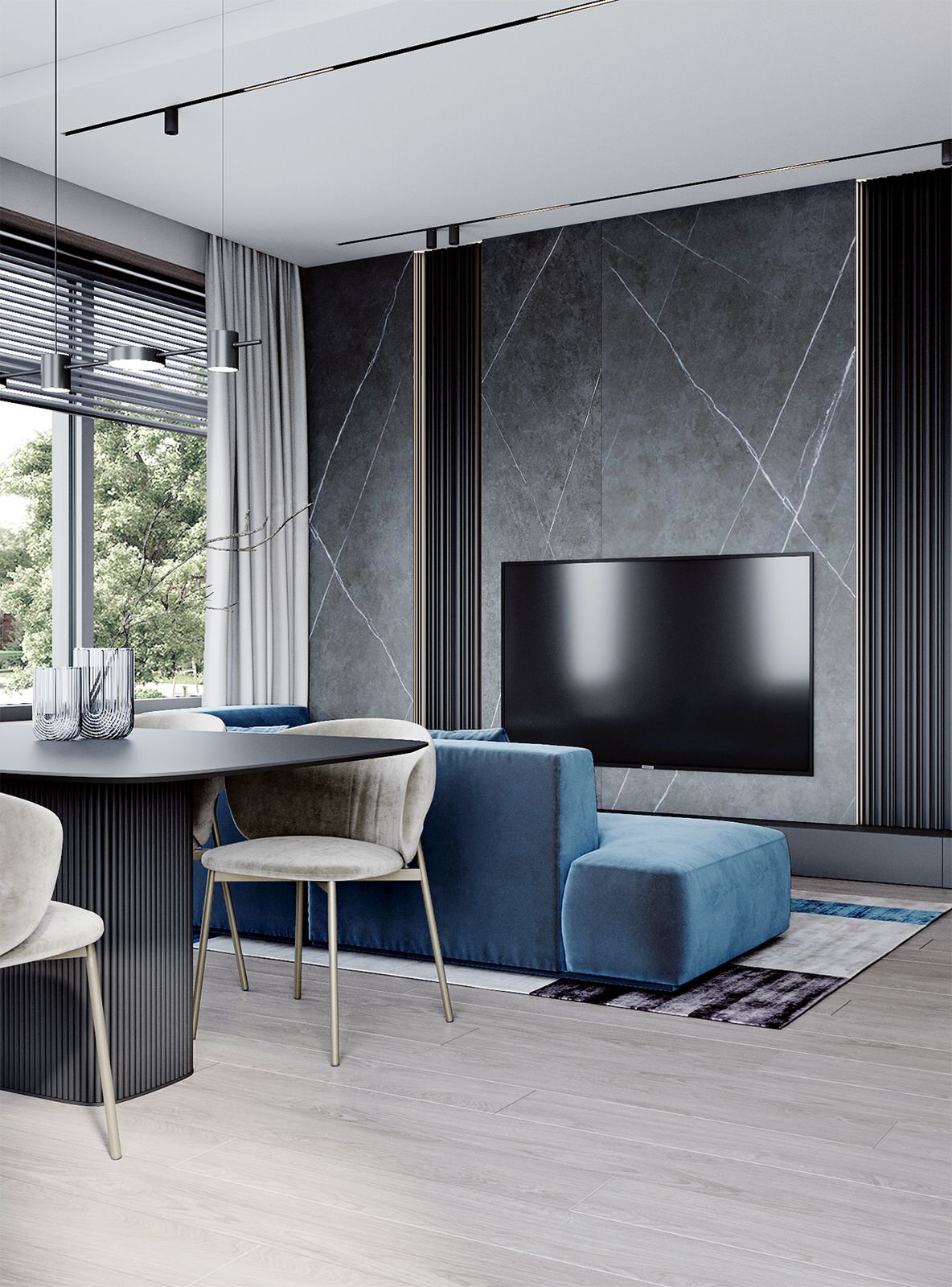 Интерьер гостиной