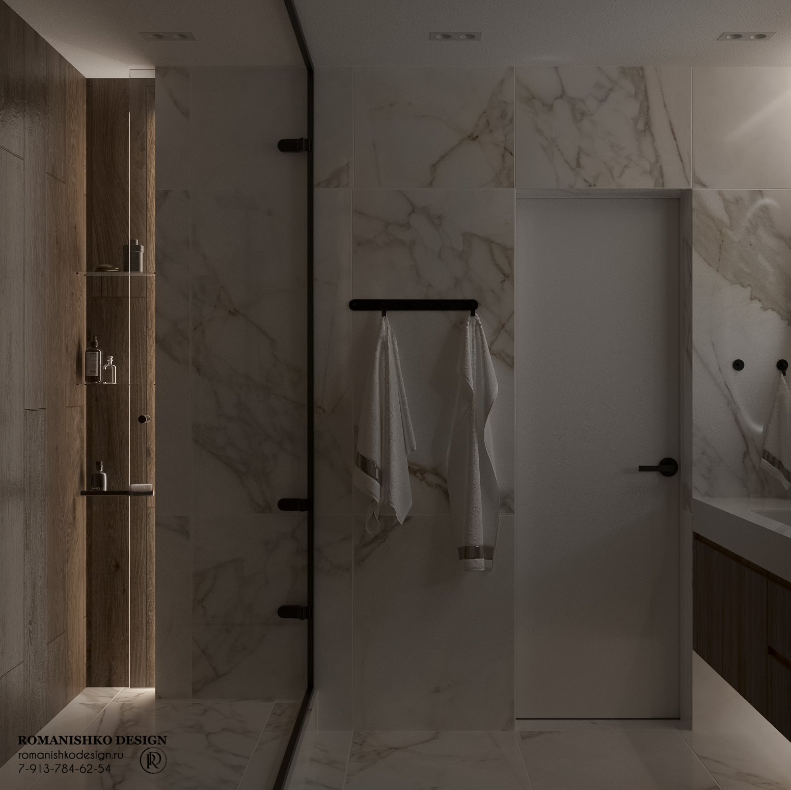 Дизайн санузлов жилой квартиры