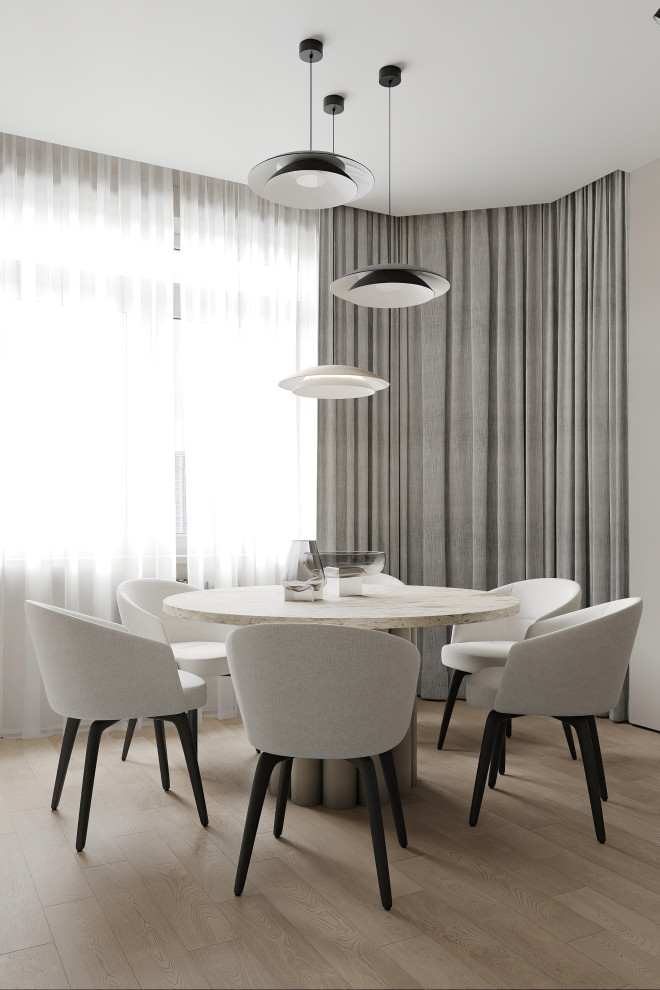 Дизайн и ремонт квартиры в ЖК Шуваловский Prima - Чёрно-белая магия