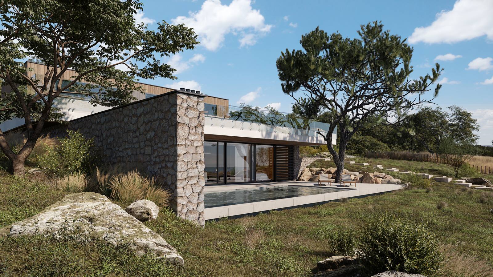 Архитектурный проект частного дома в Хмельницкой области