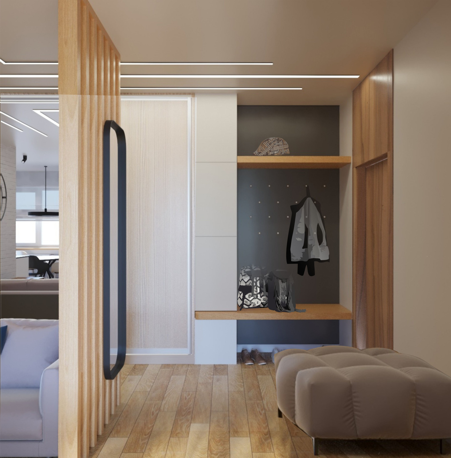 Квартира в скандинавском стиле.