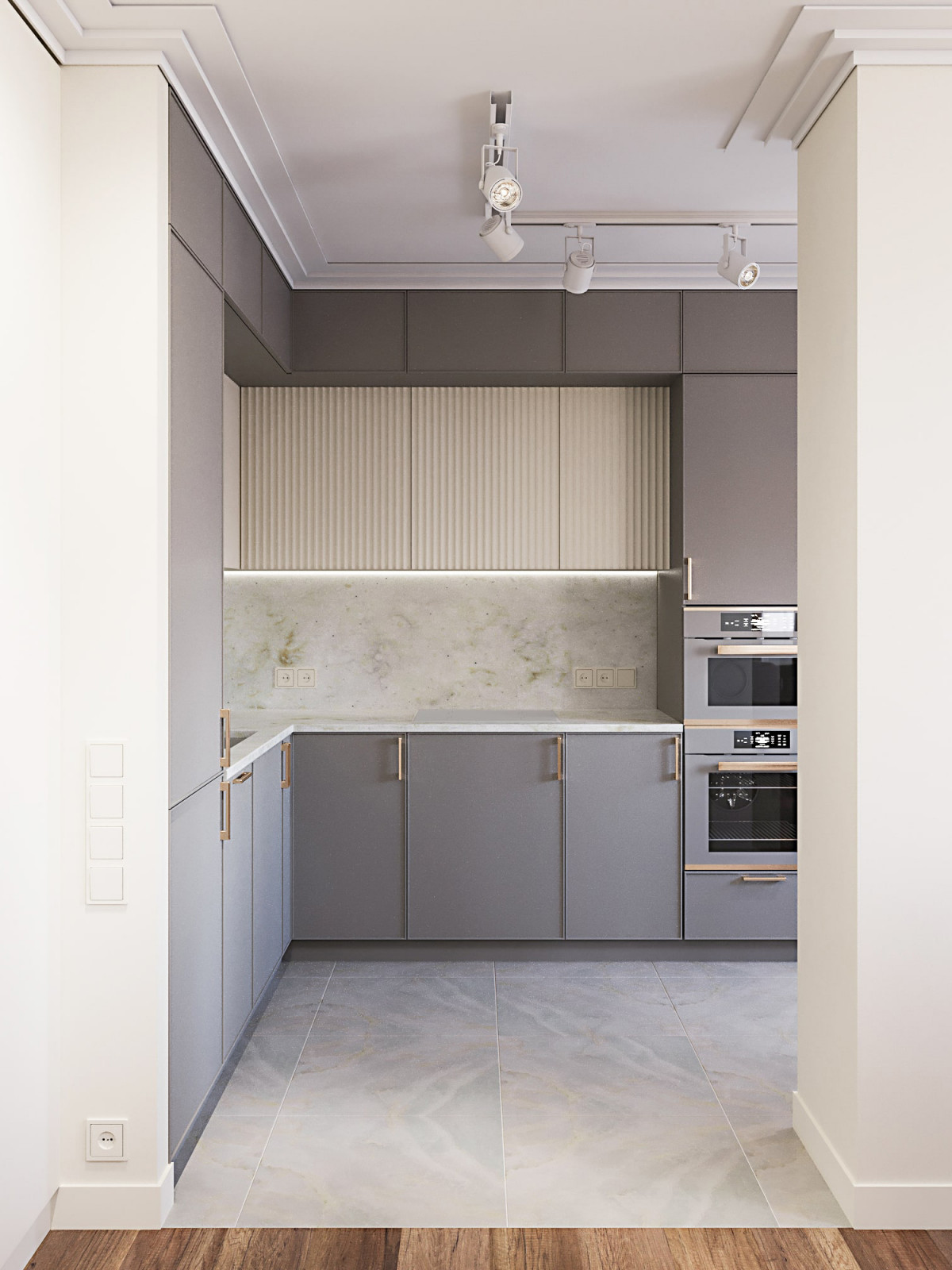 Дизайн кухни-гостиной