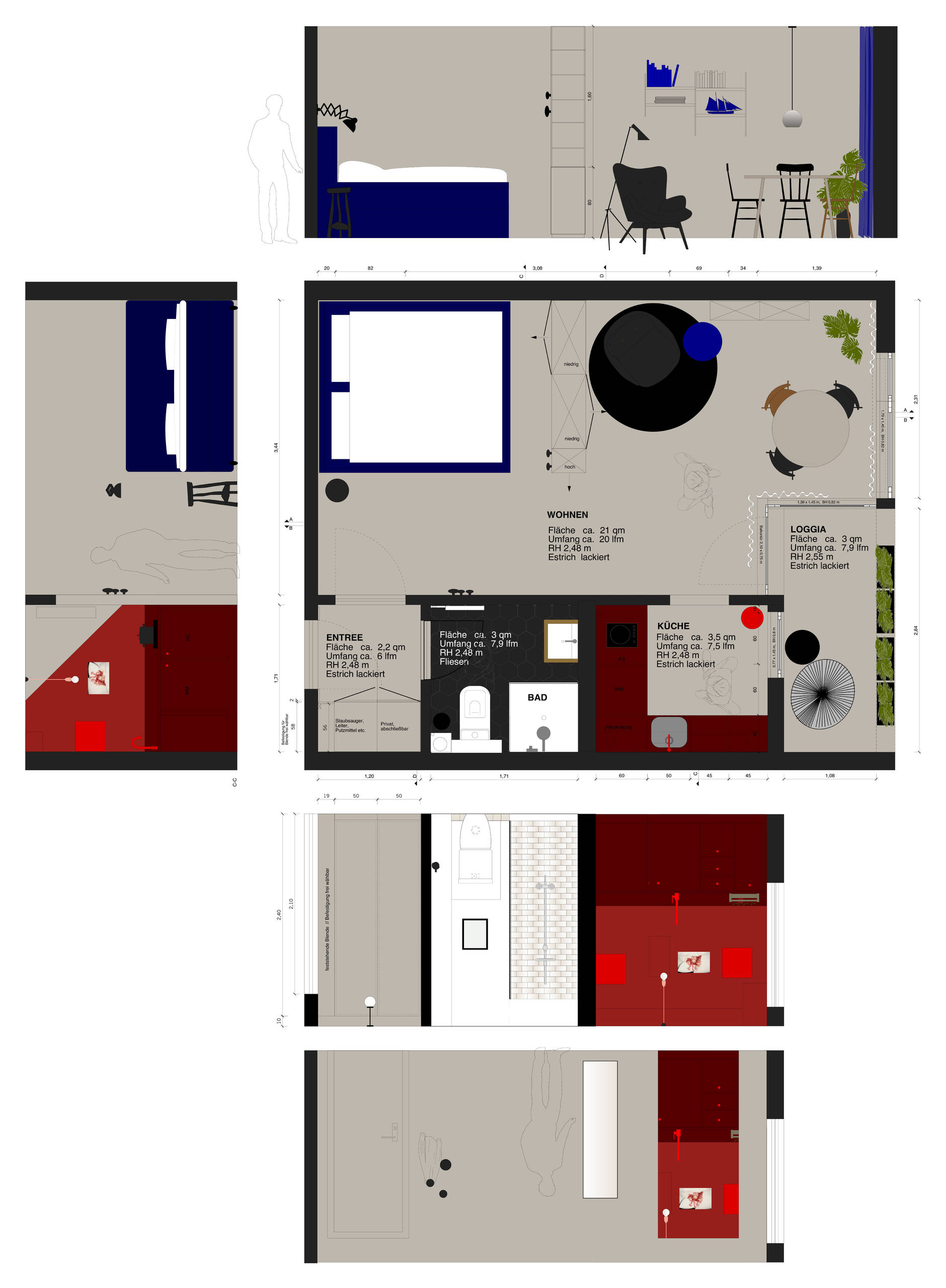 До и после: Бюджетный ремонт берлинской квартиры