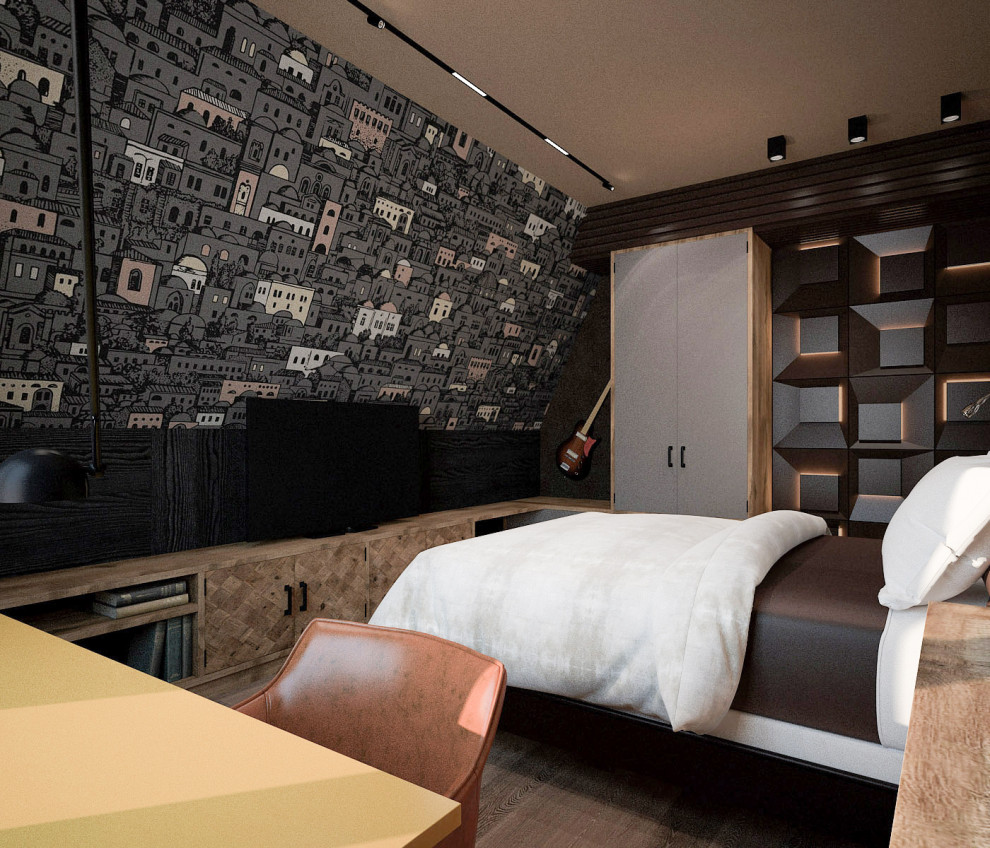 Обложка проекта: спальная комната для подростка