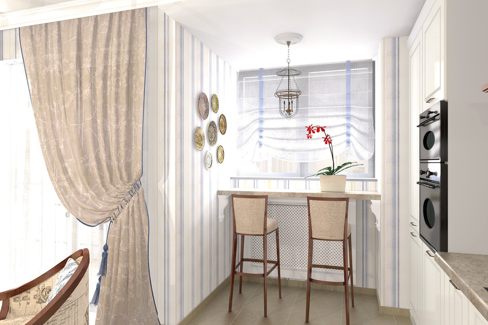 Дизайн-проект квартиры в современном классическом стиле в Волгограде