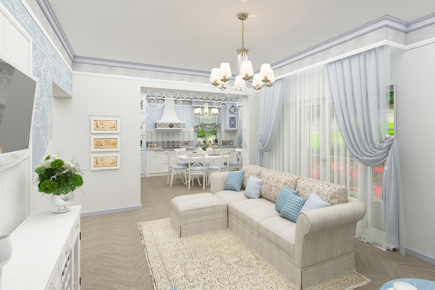 Частный интерьер "Добротный"