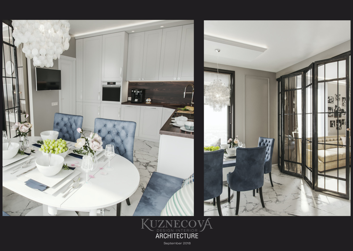 Дизайн проект квартиры 85 кв.м.