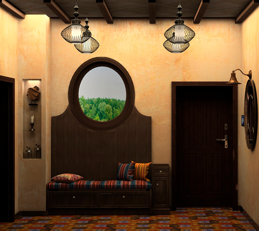 Загородный дом в мексиканском стиле