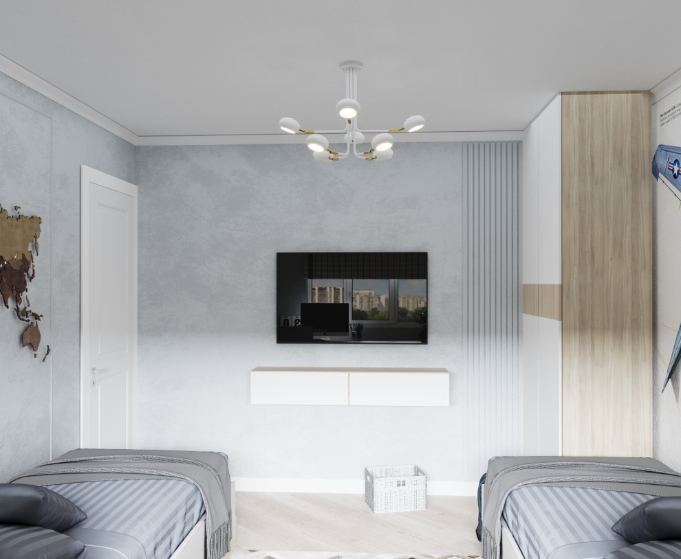 Дизайн-проект  80 м.кв. в Москве