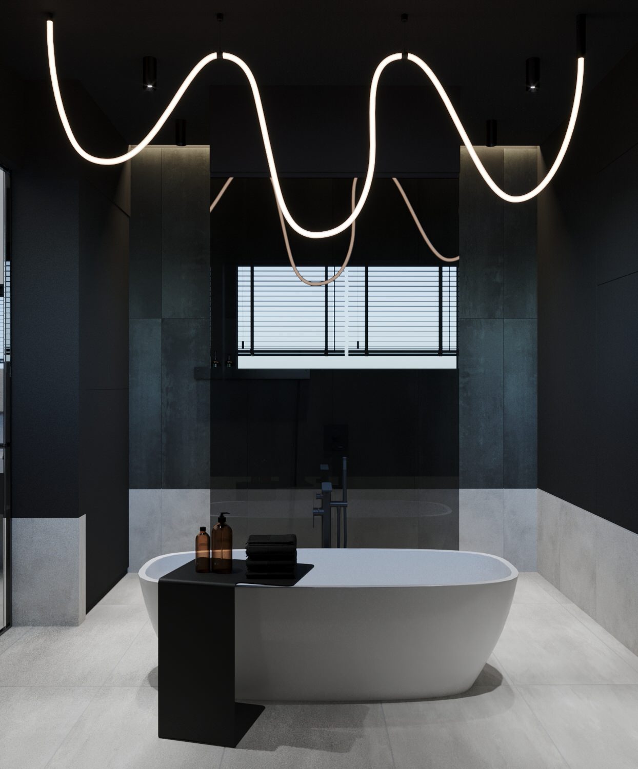 Монохромный минимализм