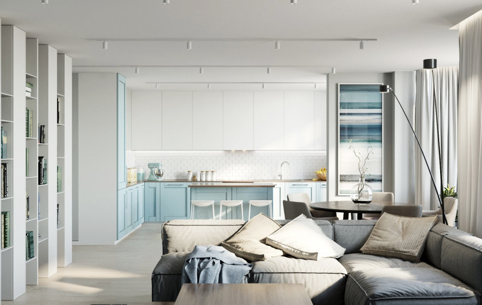 ЖК Династия, 5 комнат, 123 м²