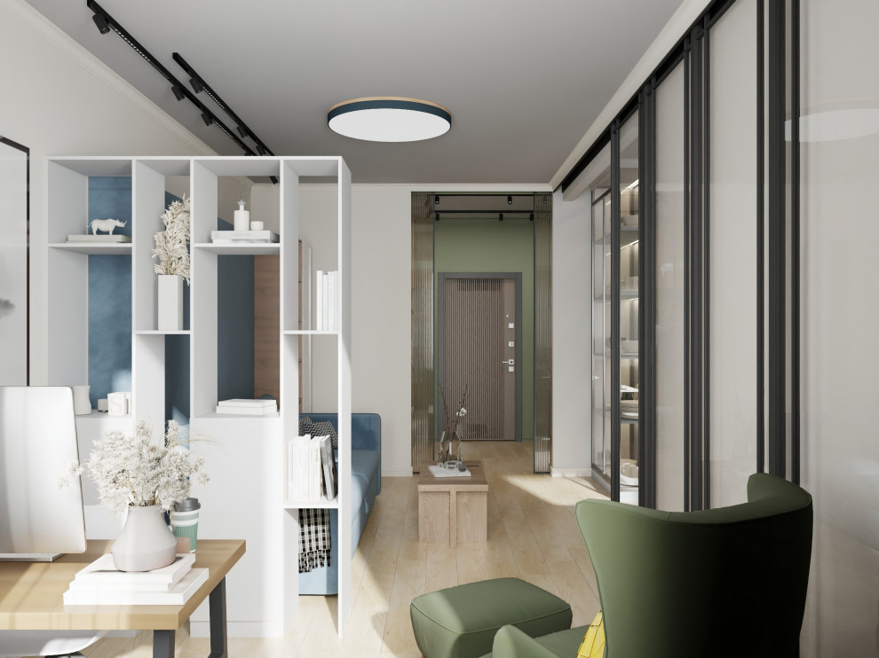 Интерьер квартиры в стиле сканди