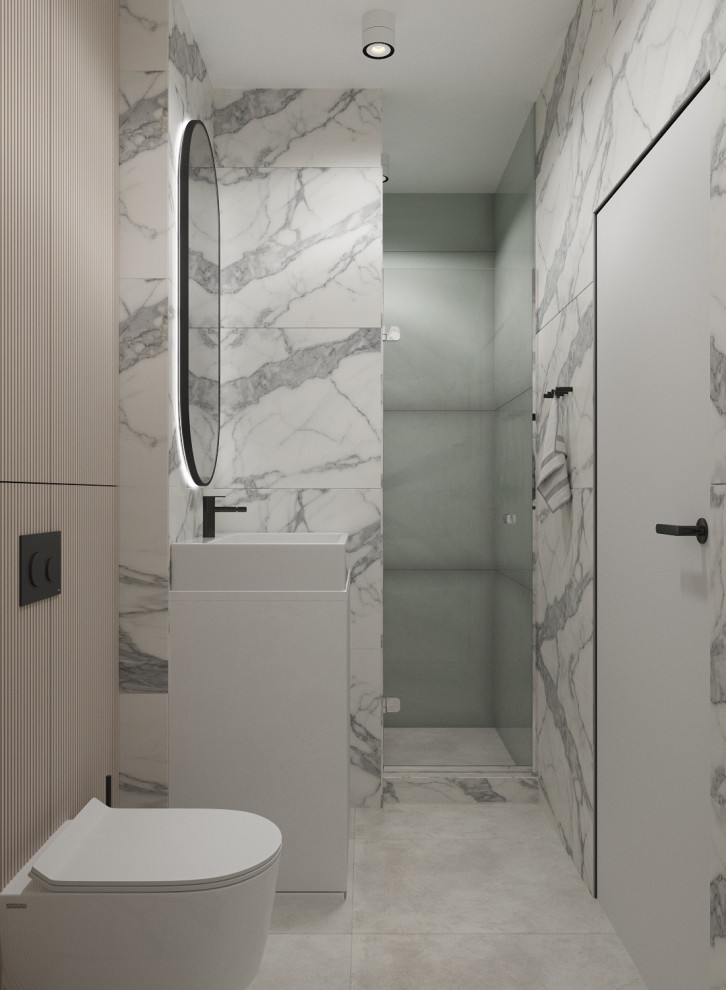 Дизайн-проект трехкомнатной квартиры в современном стиле