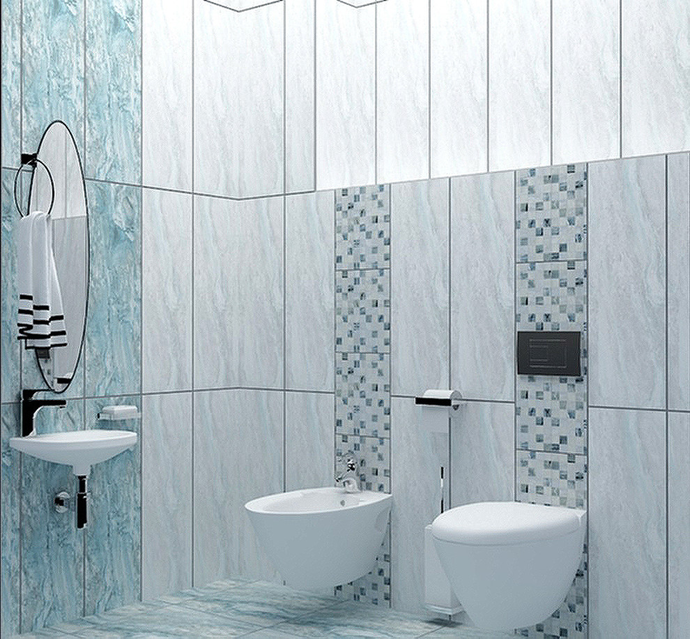 Дизайн-проект туалета вид 1