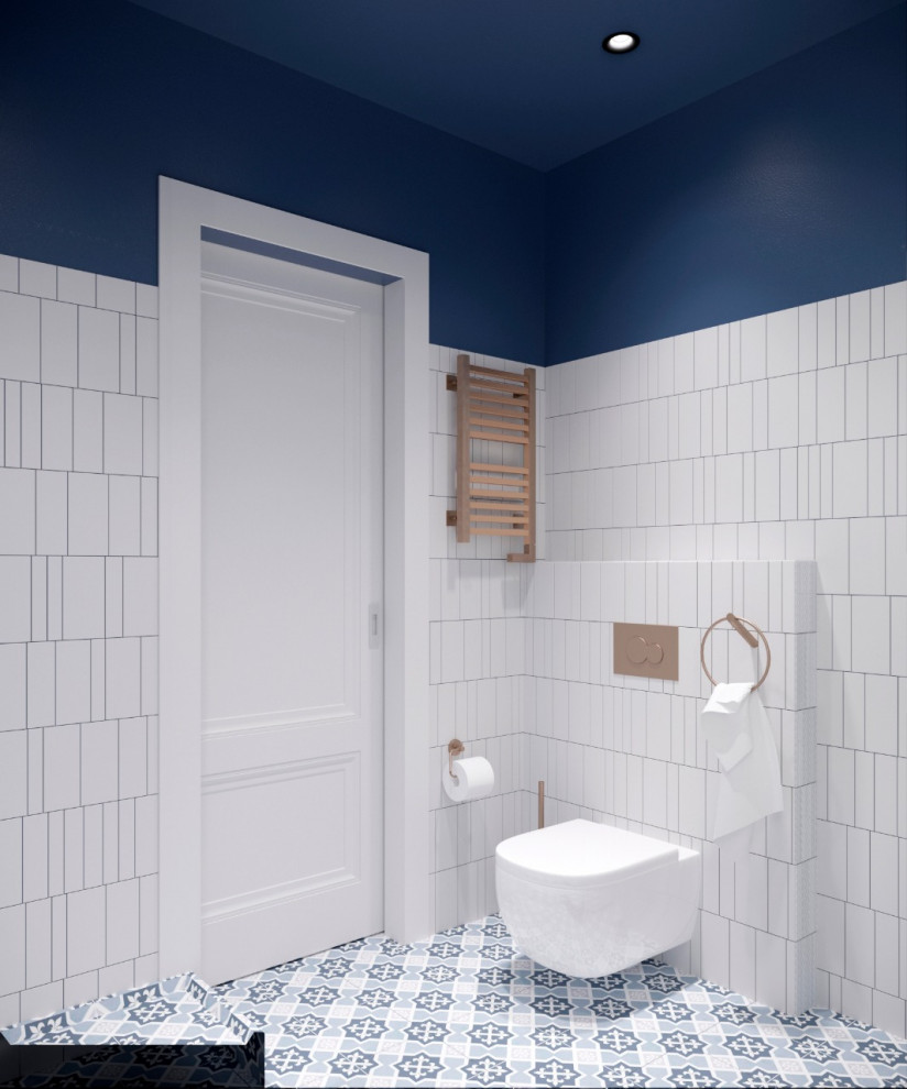 Обложка проекта: Квартира 77м2, современная классика