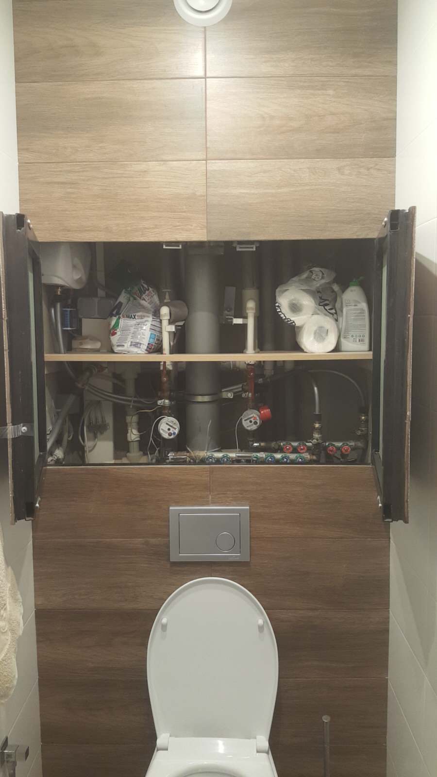 Обложка проекта: ревизионный  скрытый люк