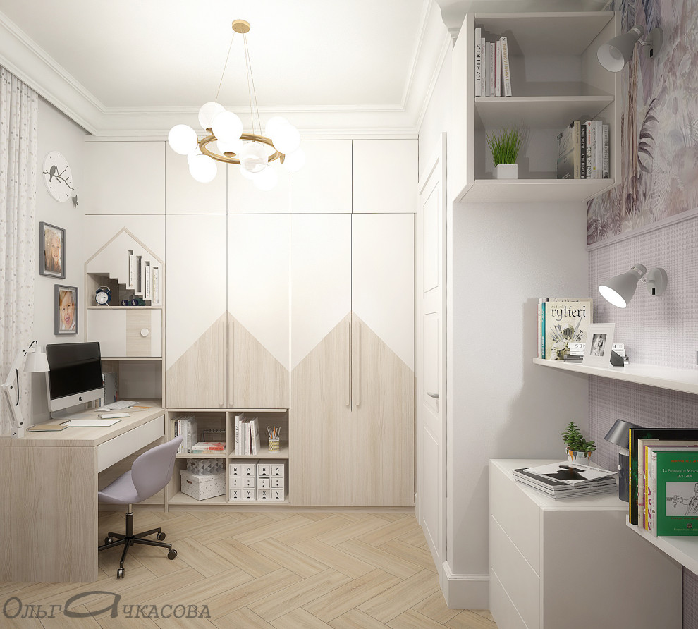 проект квартиры в Москве для семьи из четырех человек