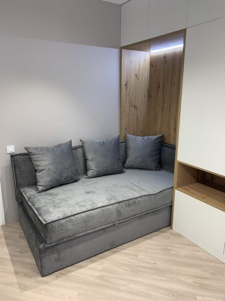 Лаконичный ремонт 2х комнатной квартиры в новостройке