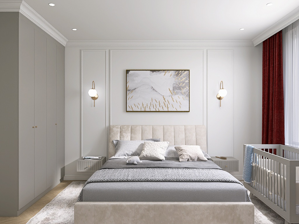 Спальня в классическом стиле