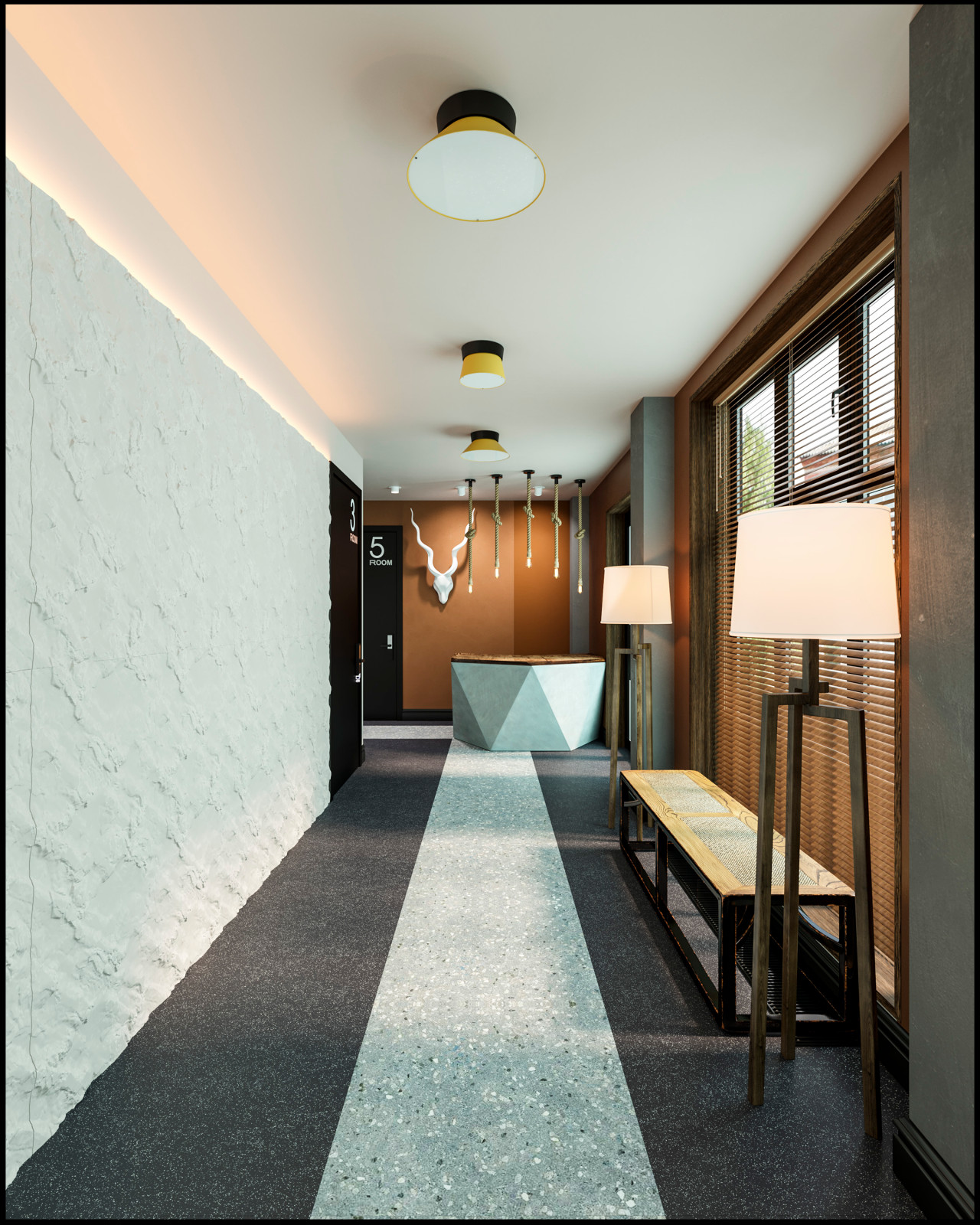 Дизайн апарт комплекса/гостиницы в стиле щале