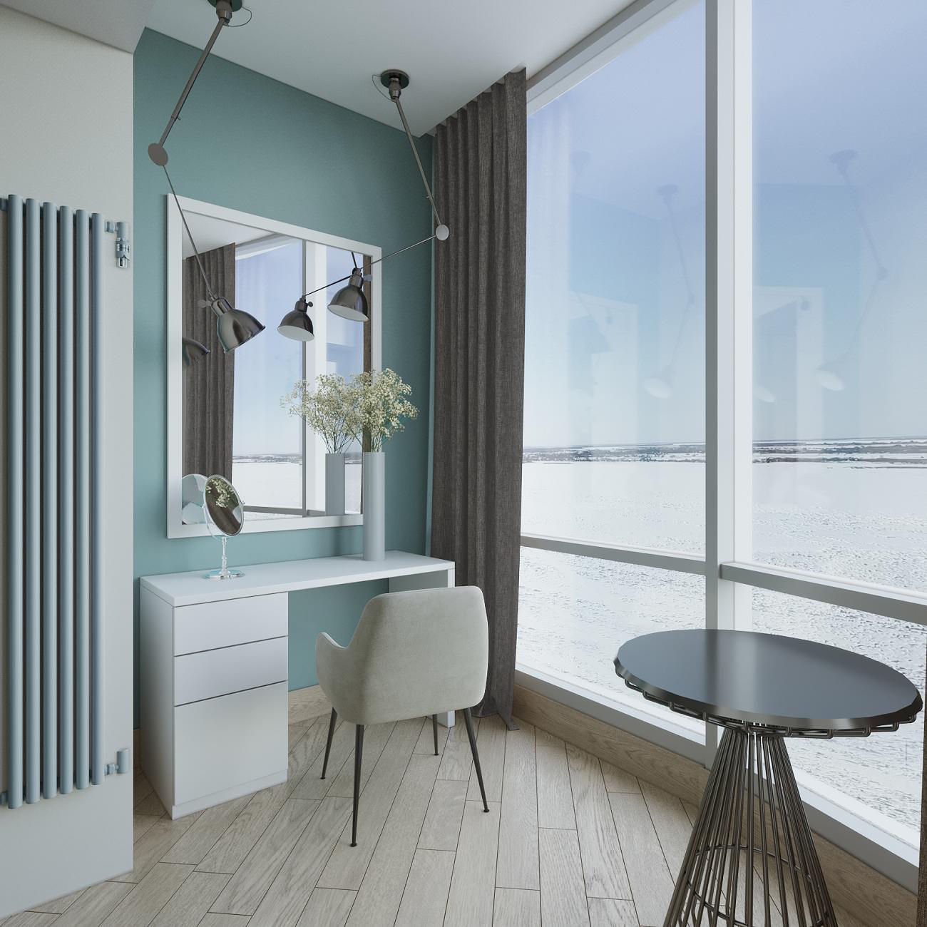 Современное пространство с элементами минимализма