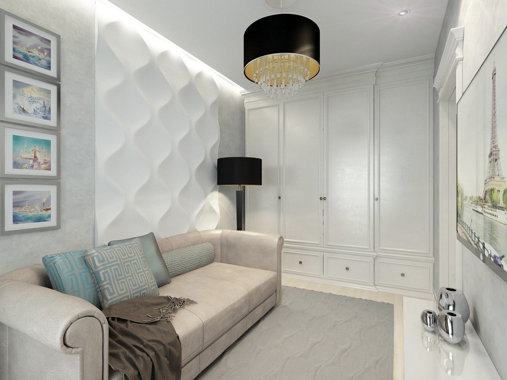 Дизайн интерьера 3к.кв. в ЖК Янтарный город (160 кв. м)