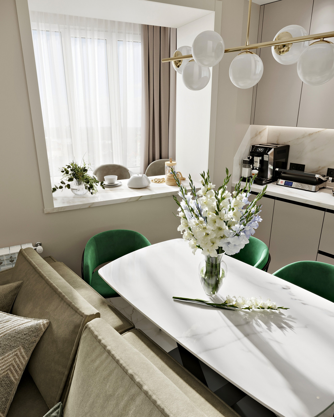 Четырехкомнатная квартира, г. Реутов