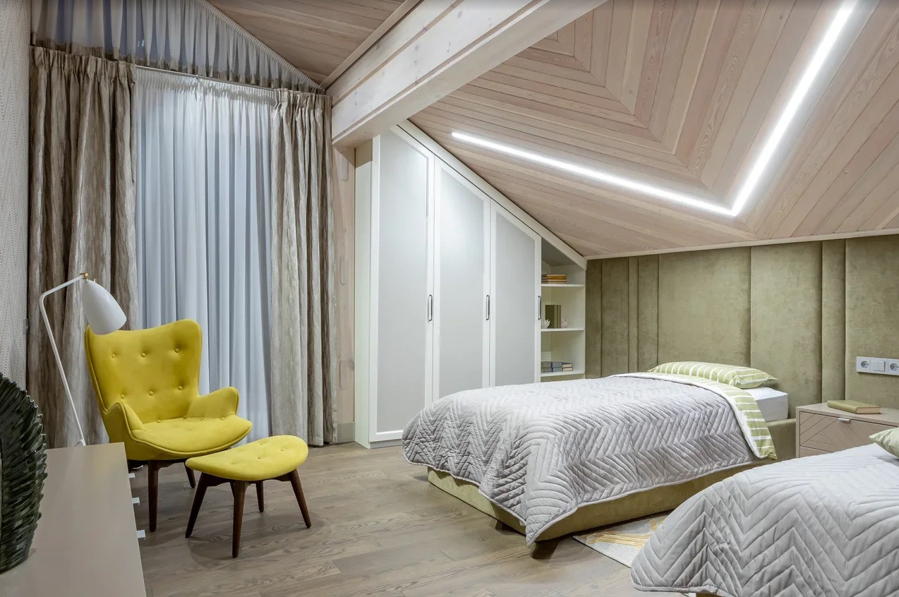 Гостевой дом из клееного бруса 166м2