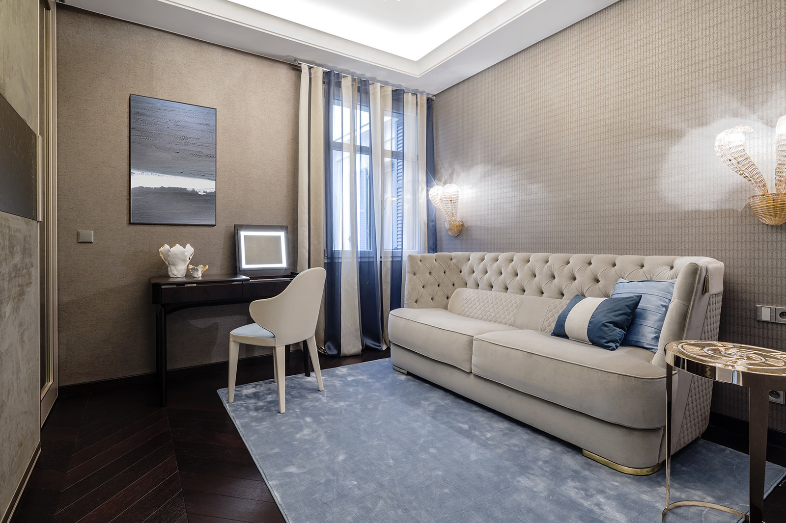 Interior of a residence in Nice, France. / Интерьер резиденции в Ницце