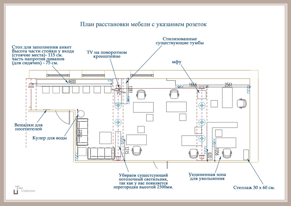 Дизайн-проект Офиса Lotsman