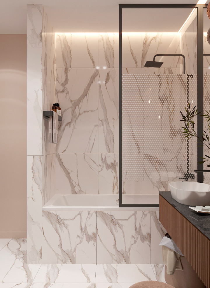 Дизайн трёхкомнатной квартиры 63,3 кв.м