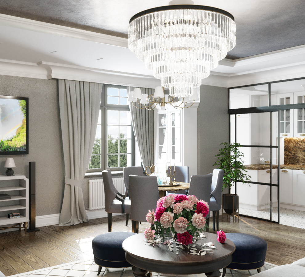 Обложка проекта: Двухэтажная квартира с террасой