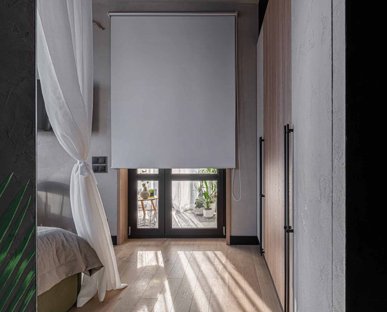 Спальня с видом на Бали