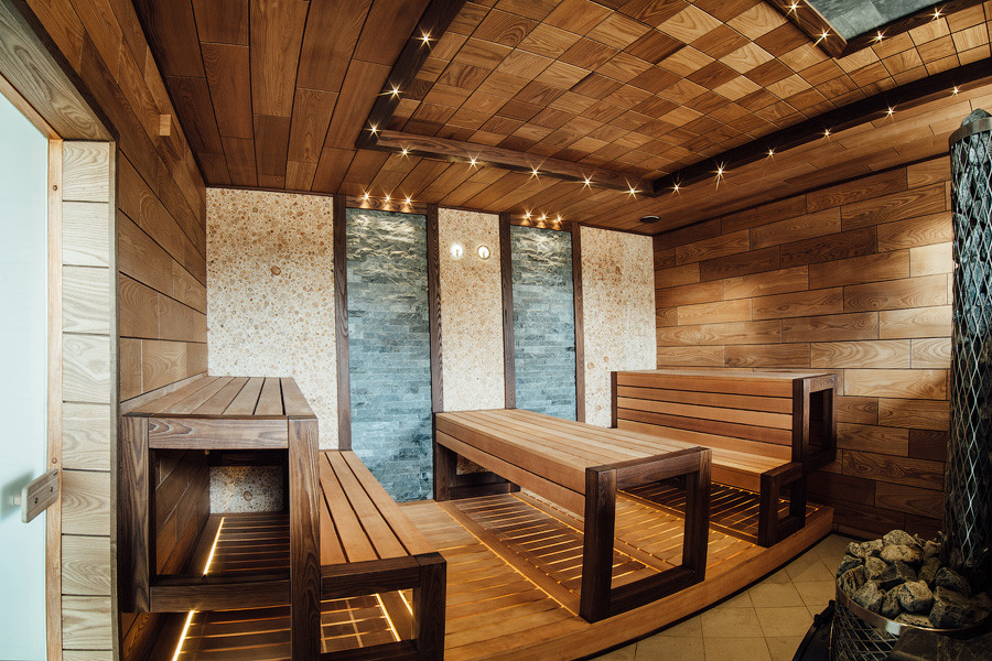 Русская баня.