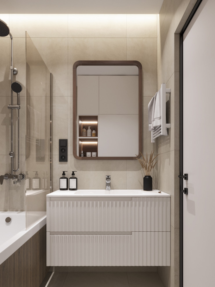 Квартира в Санкт-Петербурге в светлом стиле. 53 кв.м.