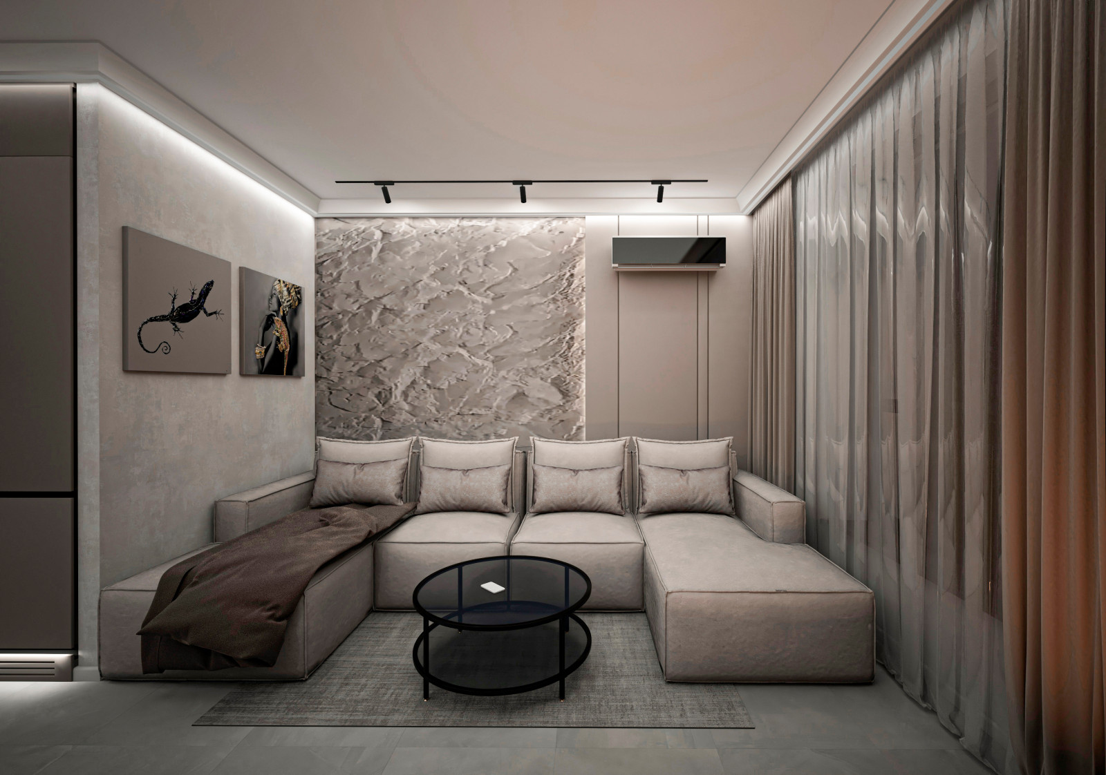 Открытое пространство в проекте "Алена"