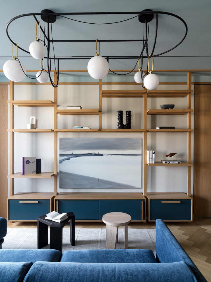 Гостиная, спальня и детская из проекта бюро ToTaste.Studio