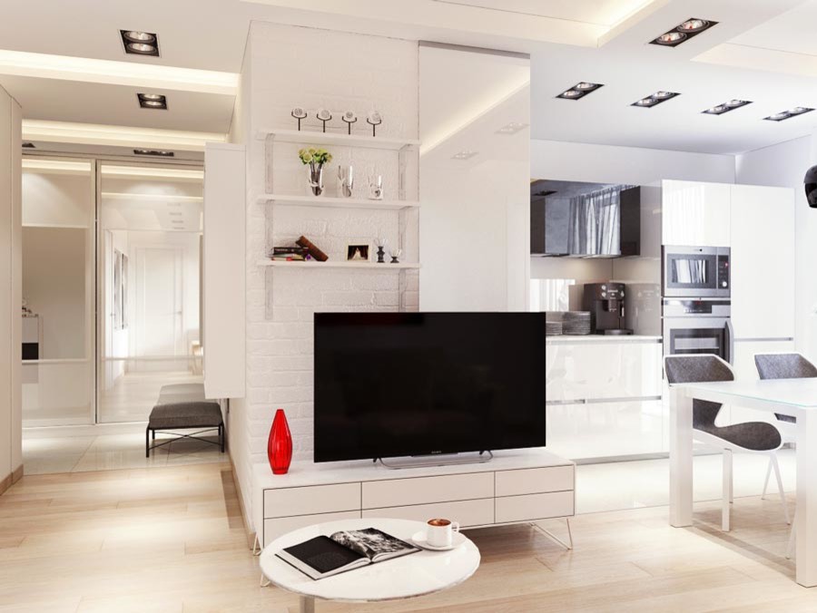 ДИЗАЙН — ПРОЕКТ ИНТЕРЬЕРОВ 3-Х К. КВ. В ЖИЛОМ КВАРТАЛЕ «МАЛЕВИЧ» 2015 ГОД