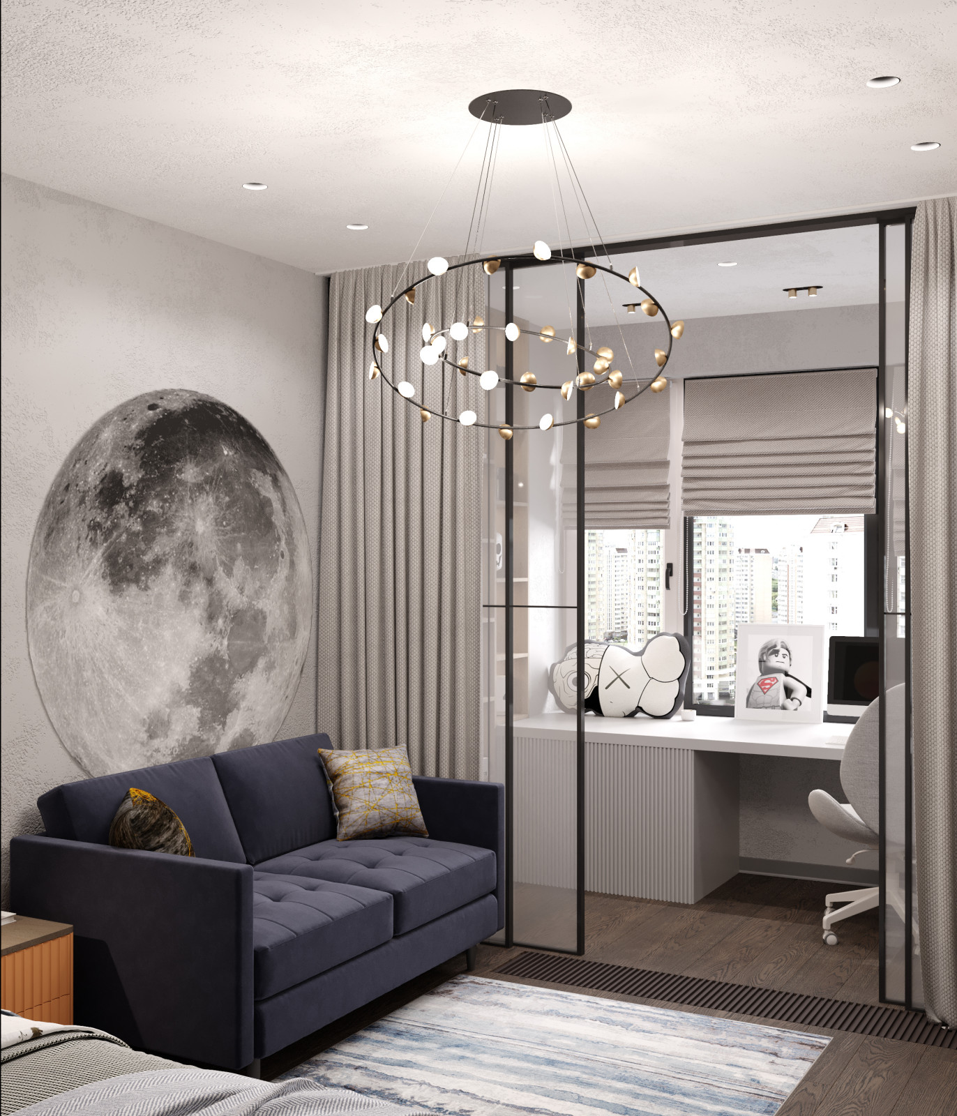 Квартира 150 кв.м. в ЖК PRIZMA