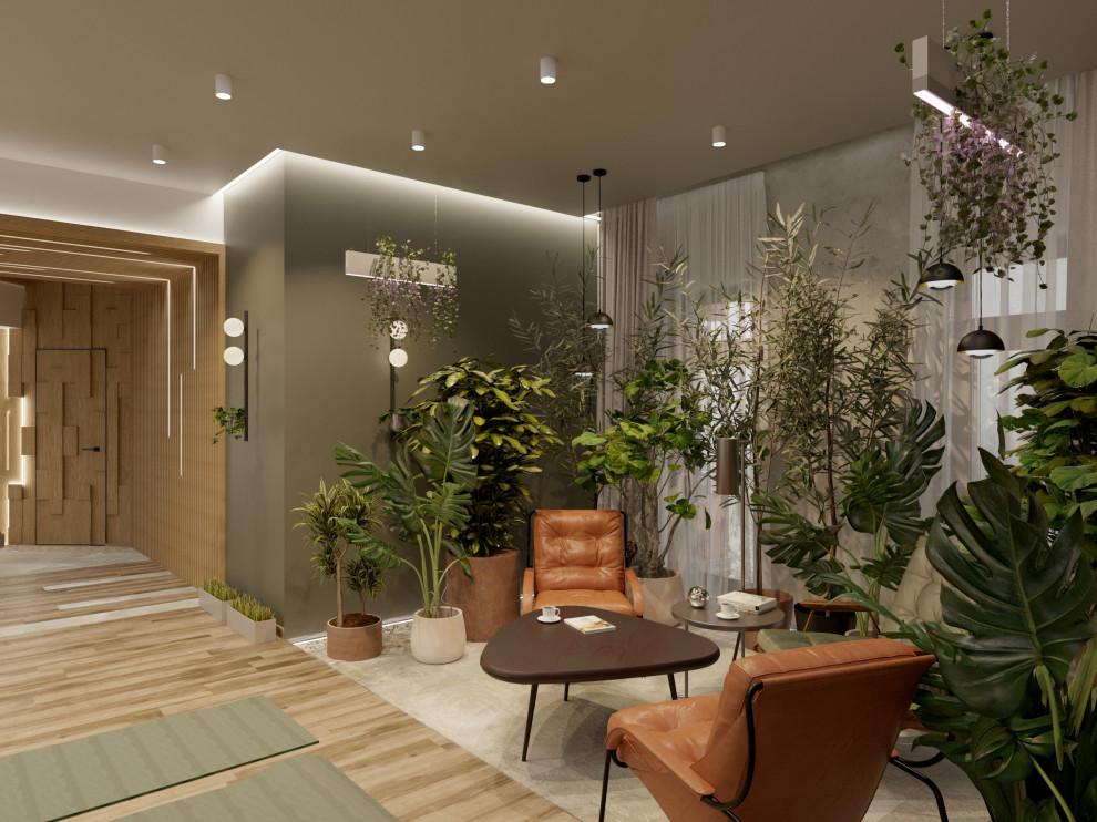 Дизайн проект интерьера загородного дома 850 м2